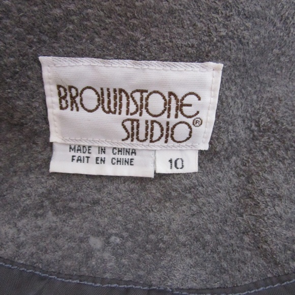 ✳️Host Pick✳️Vintage Gray Suede Jacket - Picture 6 of 8